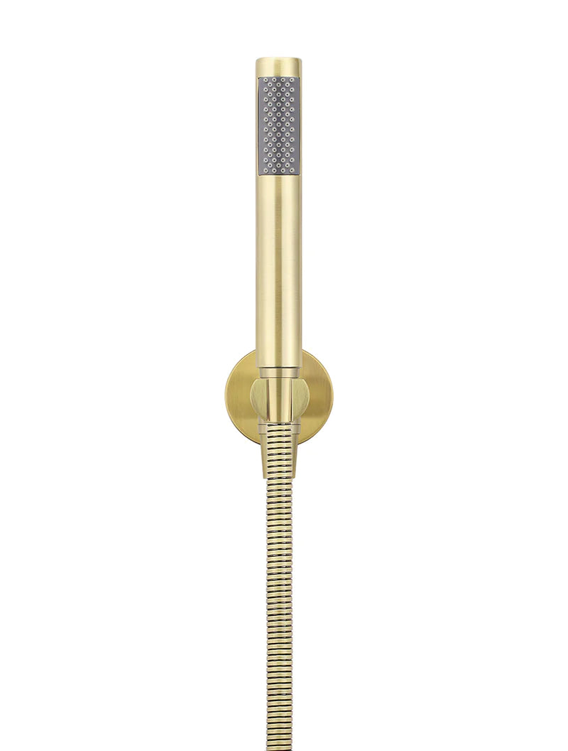 Meir Round Hand Shower on Bracket PVD Tiger Bronze
