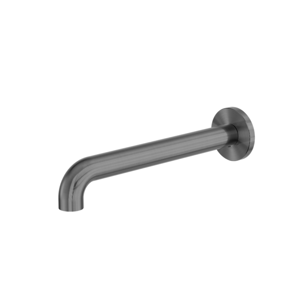 Nero Zen SS316L 230mm Round Basin/Bath Spout Only Graphite