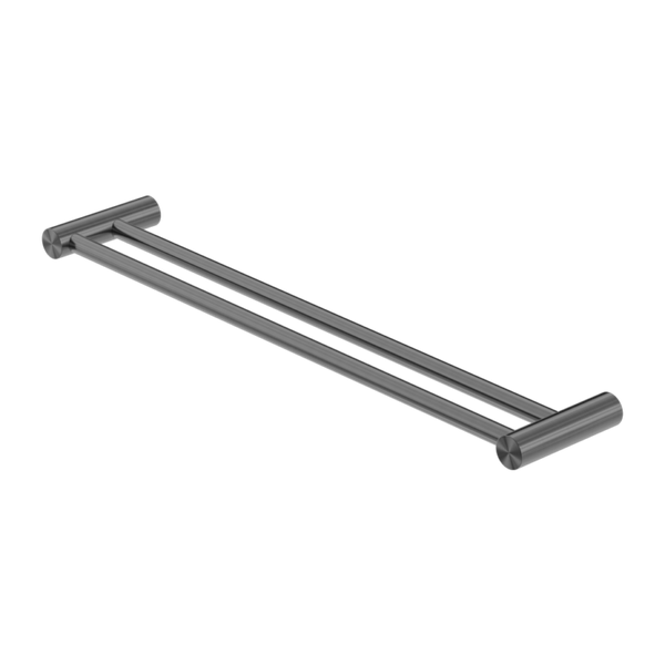 Nero Zen SS316L 600mm Double Towel Rail Graphite
