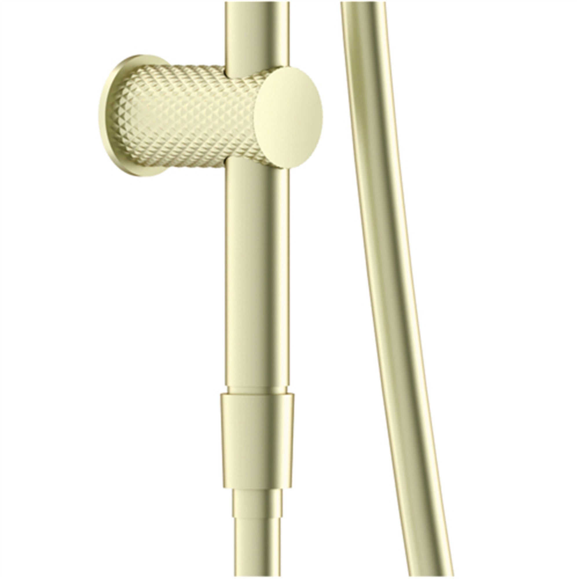 Nero Opal Rail Shower Brushed Gold