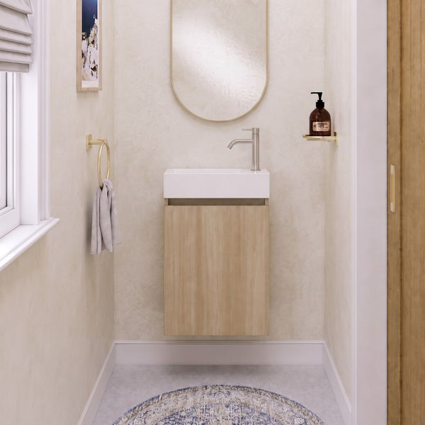Ovia Zurich Mini Wall Hung & Freestanding Vanity