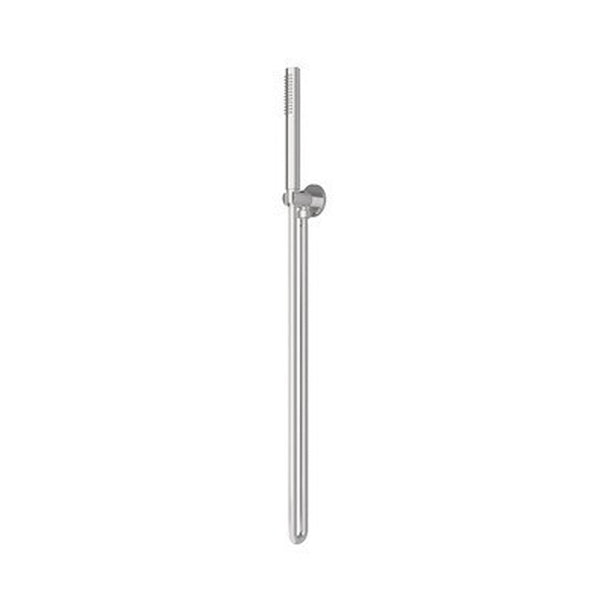 Nero Round Shower Bracket Brushed Nickel