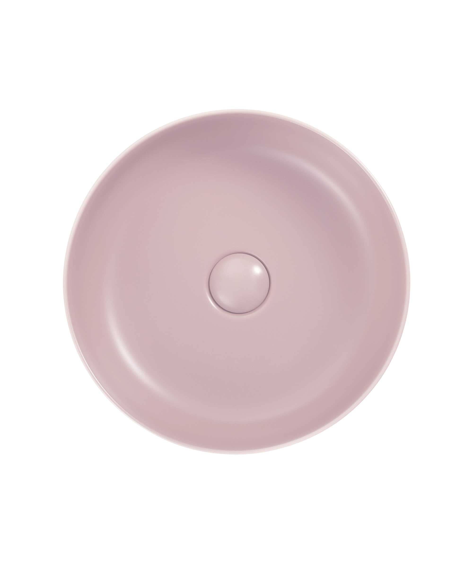 Seima Aurora 380 ceramic basin - Rose Quartz Silk Matte