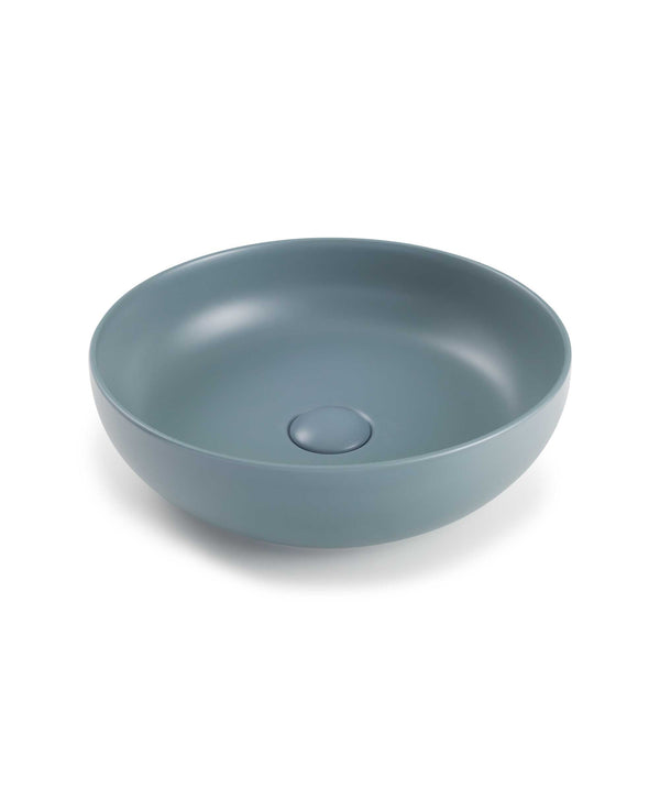Seima Aurora 380 Above Counter Ceramic Basin - Winter Sea Silk Matte