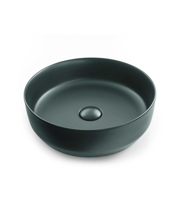 Seima Aurora 385 Above Counter Ceramic Basin - Forest Silk Matte
