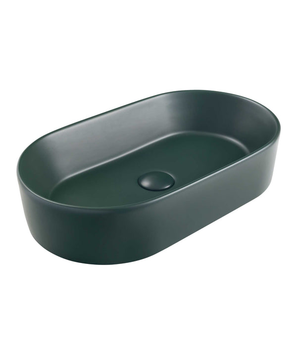 Seima Aurora 530 Above Counter Ceramic Basin - Forest Silk Matte