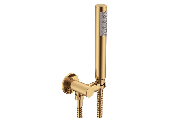 ADP Soul Slimline Handshower on Hook Brushed Brass