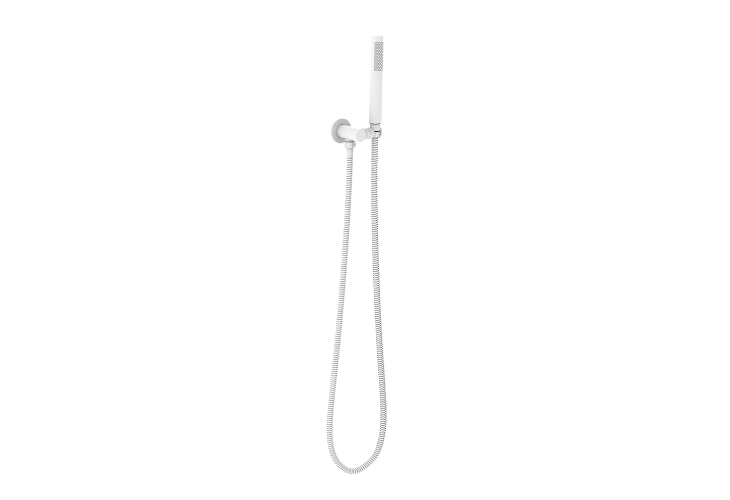 ADP Soul Slimline Handshower on Hook Matte White