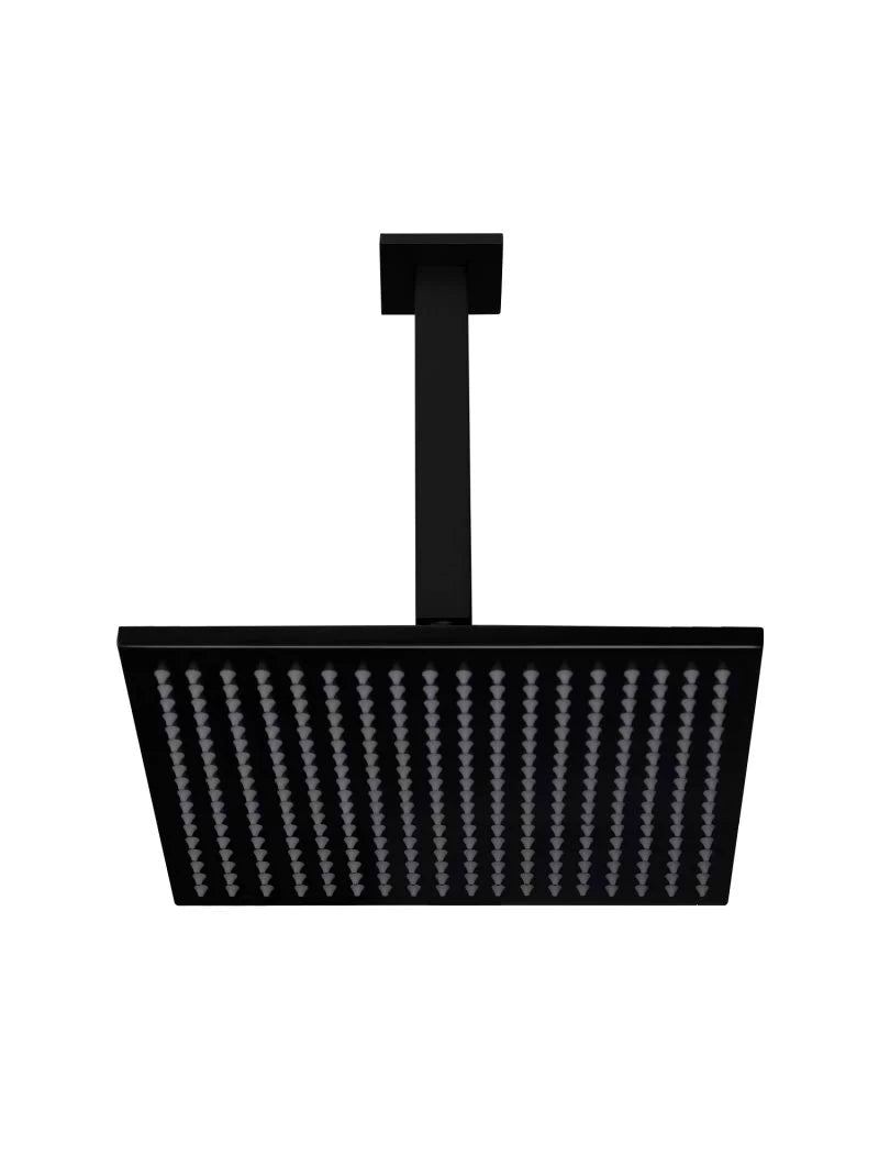 Meir Square Ceiling Shower 300mm ROSE, 200mm Dropper