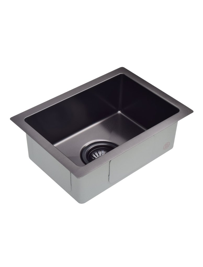 Meir Kitchen Mini Sink Single Bowl 272mm x 382mm - Gun Metal Black