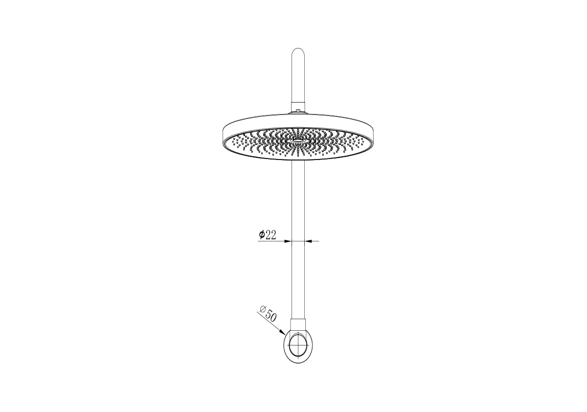 Linkware The Gabe Gooseneck Shower Gun Metal