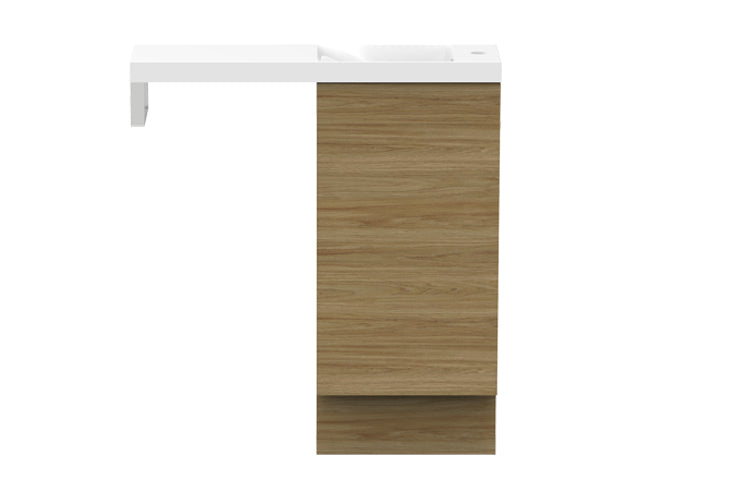 VB Render - Petite Rail 800mm Top / 400mm Cabinet Floor Mount