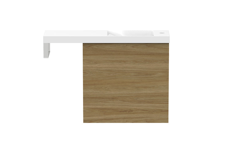 VB Render - Petite Rail 800mm Top / 550mm Cabinet Wall Hung