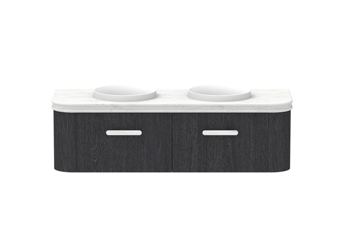 Surry Vanity — 1500mm · Double Bowl · Estella Oak