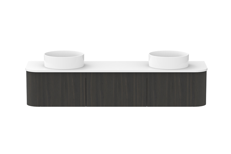 Waverley Vanity — 1800mm · Double Bowl · Bottega Oak