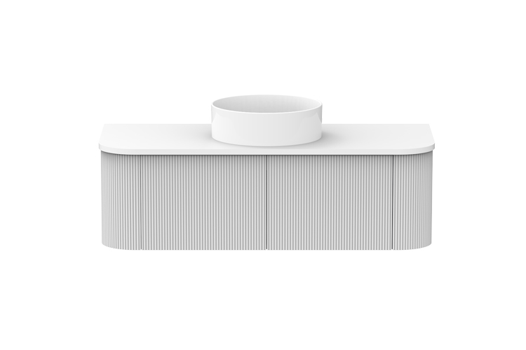 Waverley Vanity — 1200mm · Centre Bowl · Ultra White