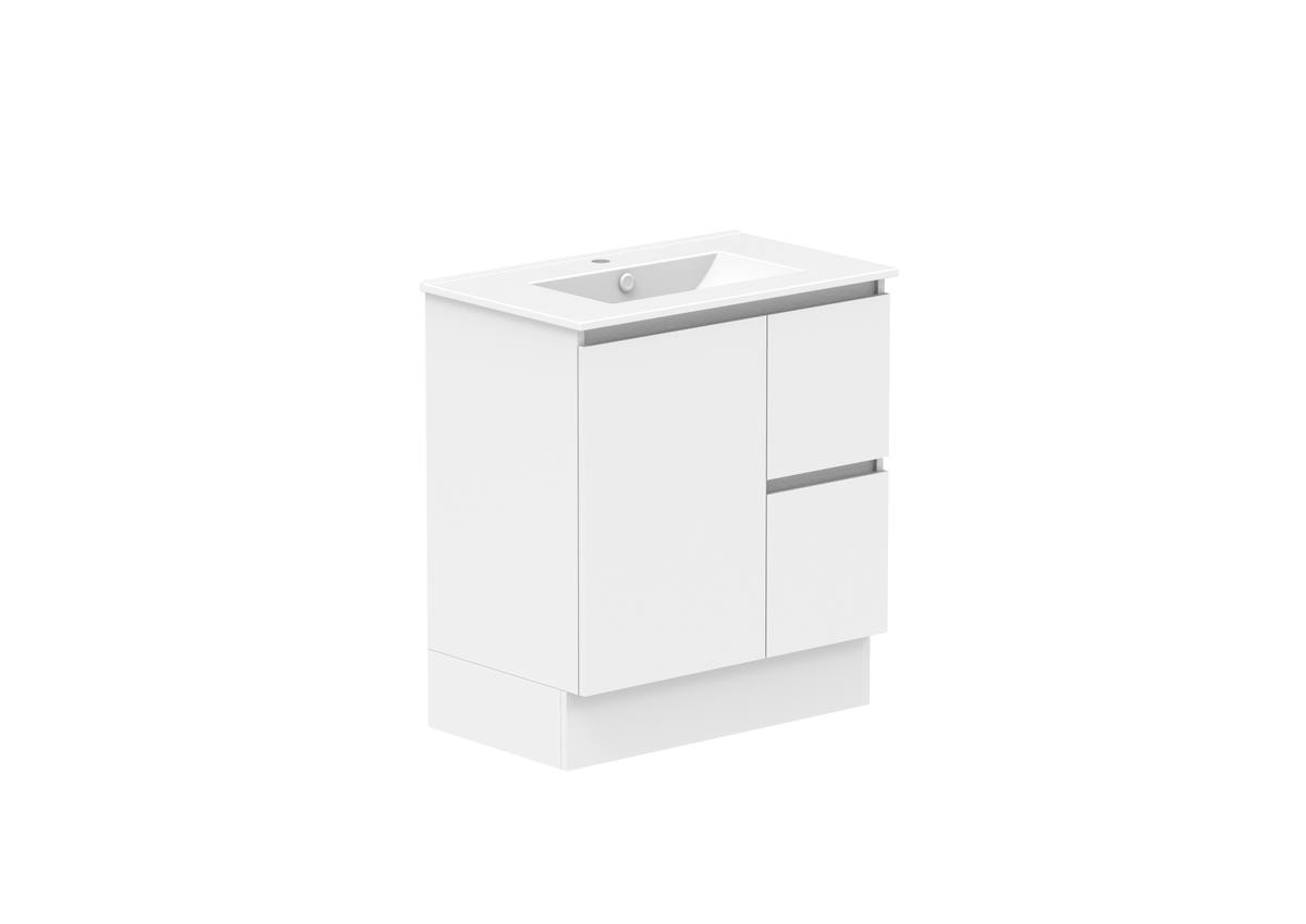 Ovia Zurich Wall Hung & Freestanding Vanity - vb-zurich-polar-white-750