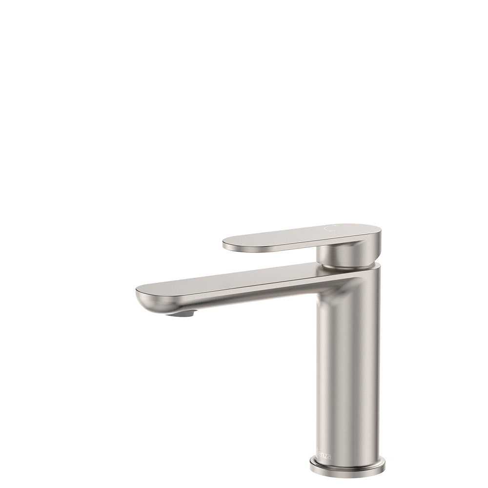 Fienza Empire Slim basin mixer in brushed nickel