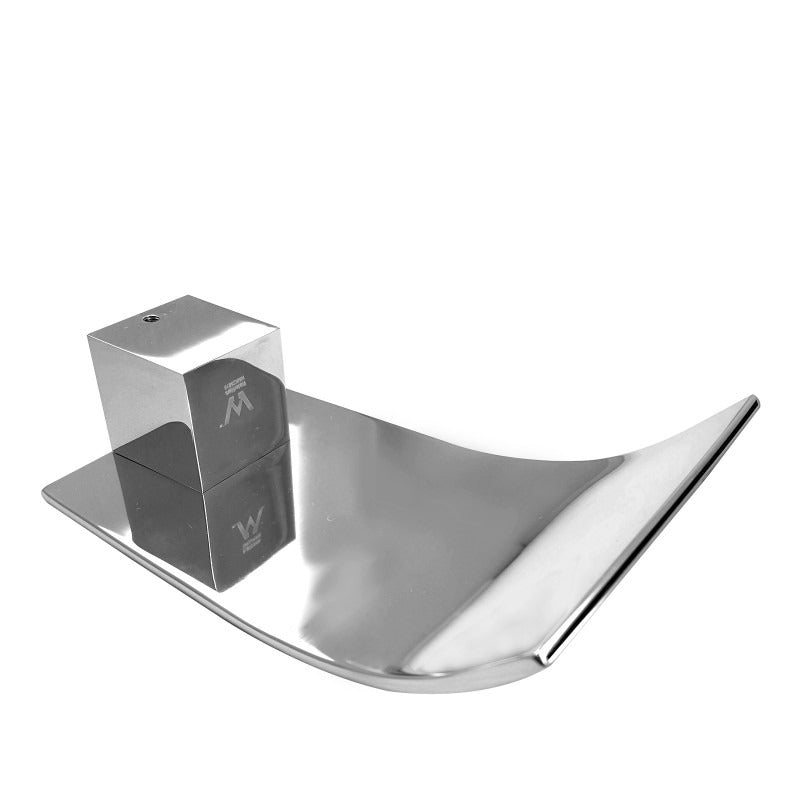 Omar Chrome Waterfall Bathtub/Basin Wall Spout