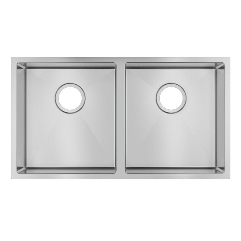 820x457x230mm 1.2mm Handmade Top/Undermount Double Bowls Kitchen Sink Stainless Steel 304