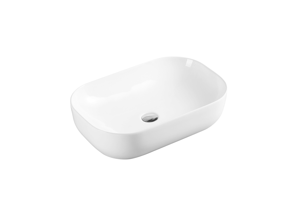 600mm Rect-Oval Counter-Top Basin - EVEA 60