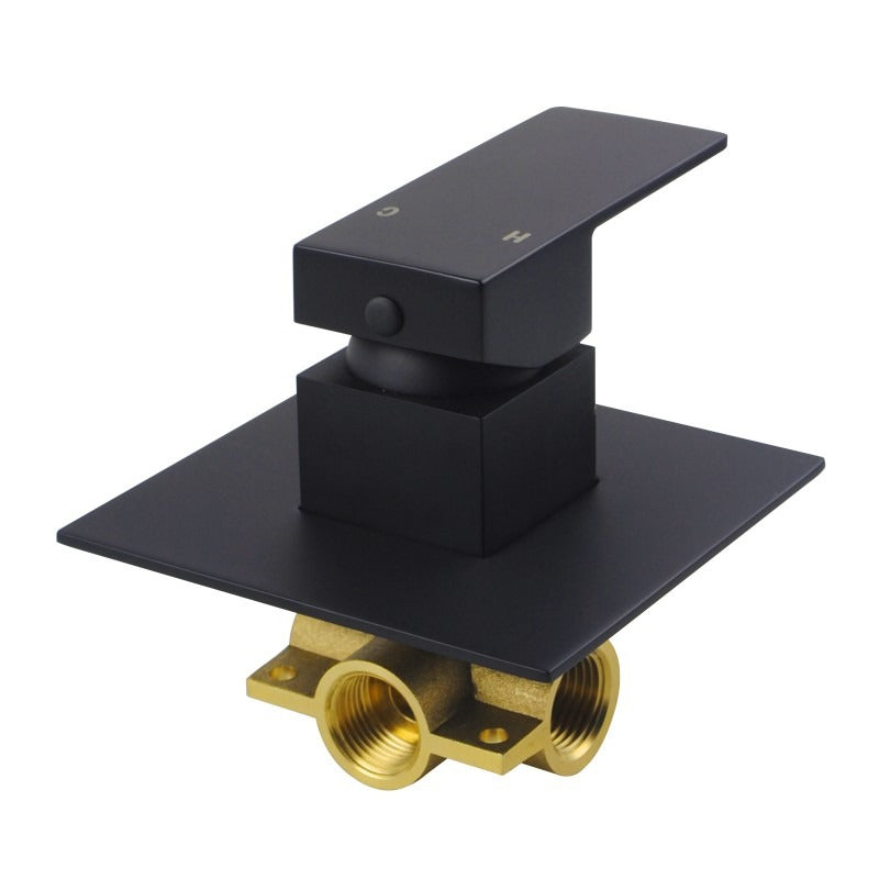 The Black Shower Mixer