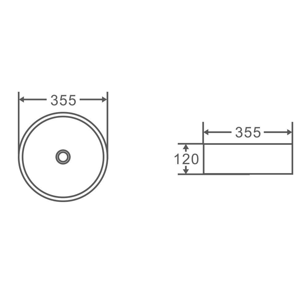 SPIN 35 Counter Top Basin