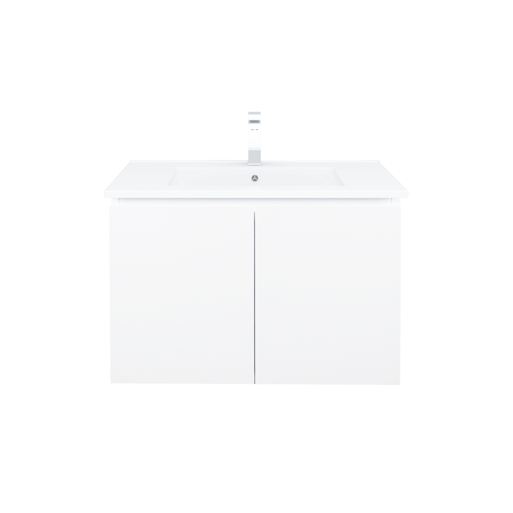 BIANCA 60cm Wall Hung Vanity Cabinet with Ceramic Top