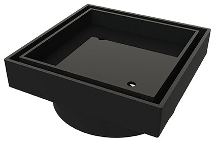 Chloe Round Matte Black Bathroom Package