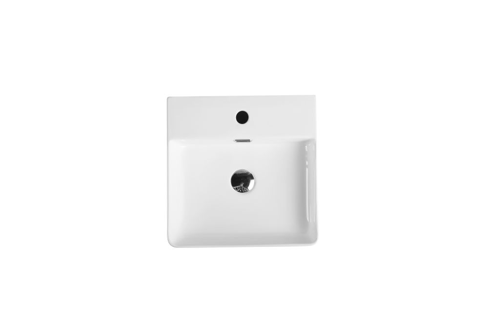 VENTO 42M Wall-hung slim rectangular basin