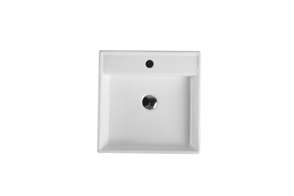 VENTO 44M Wall-hung slim rectangular basin