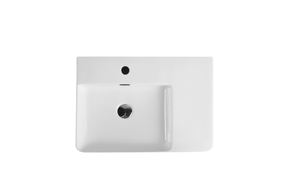 Mercio VENTO 60MR Rectangular Right Hand Wall Hung Basin