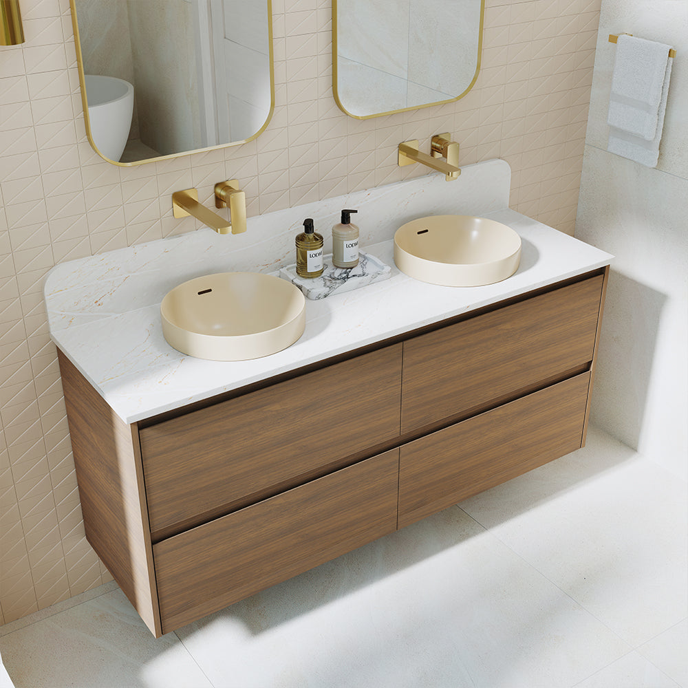 Fienza Amato 1500mm Wall-Hung Vanity Scandi Oak