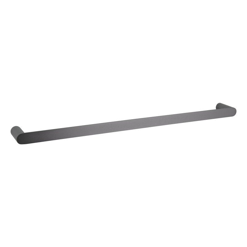 Rumia Gunmetal Grey Single Towel Rail 600mm Stainless Steel 304 Wall Mounted