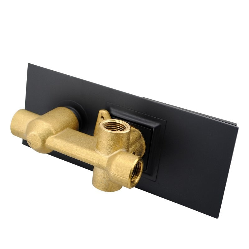 Ottimo/Omar Nero Black Shower/Bath Mixer Diverter Long Cover