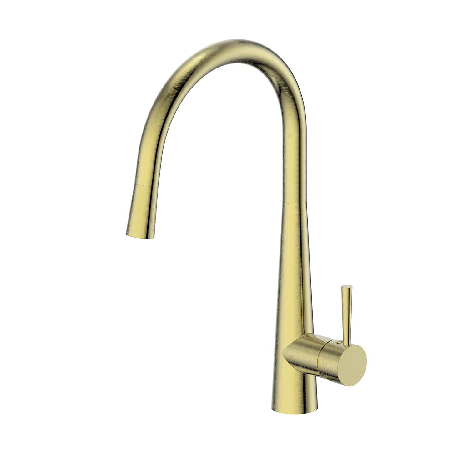 Greens Galiano Pull-Down Sink Mixer Brushed Brass