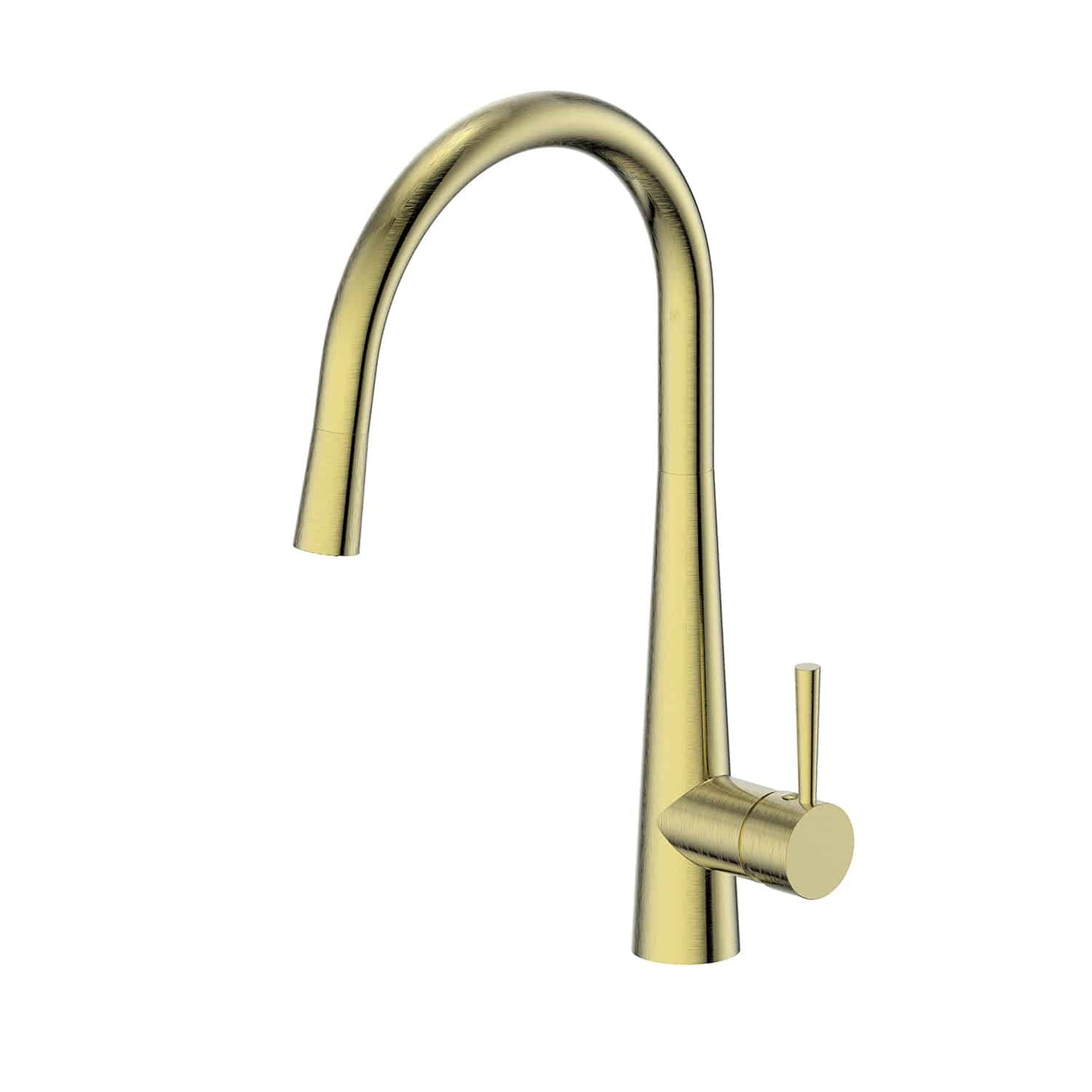 Greens Galiano Pull-Down Sink Mixer Brushed Brass