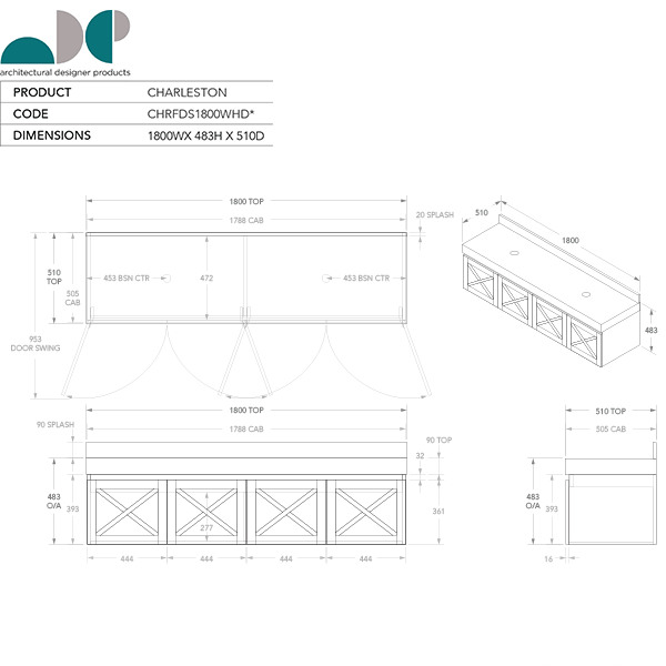 ADP Charleston Vanity