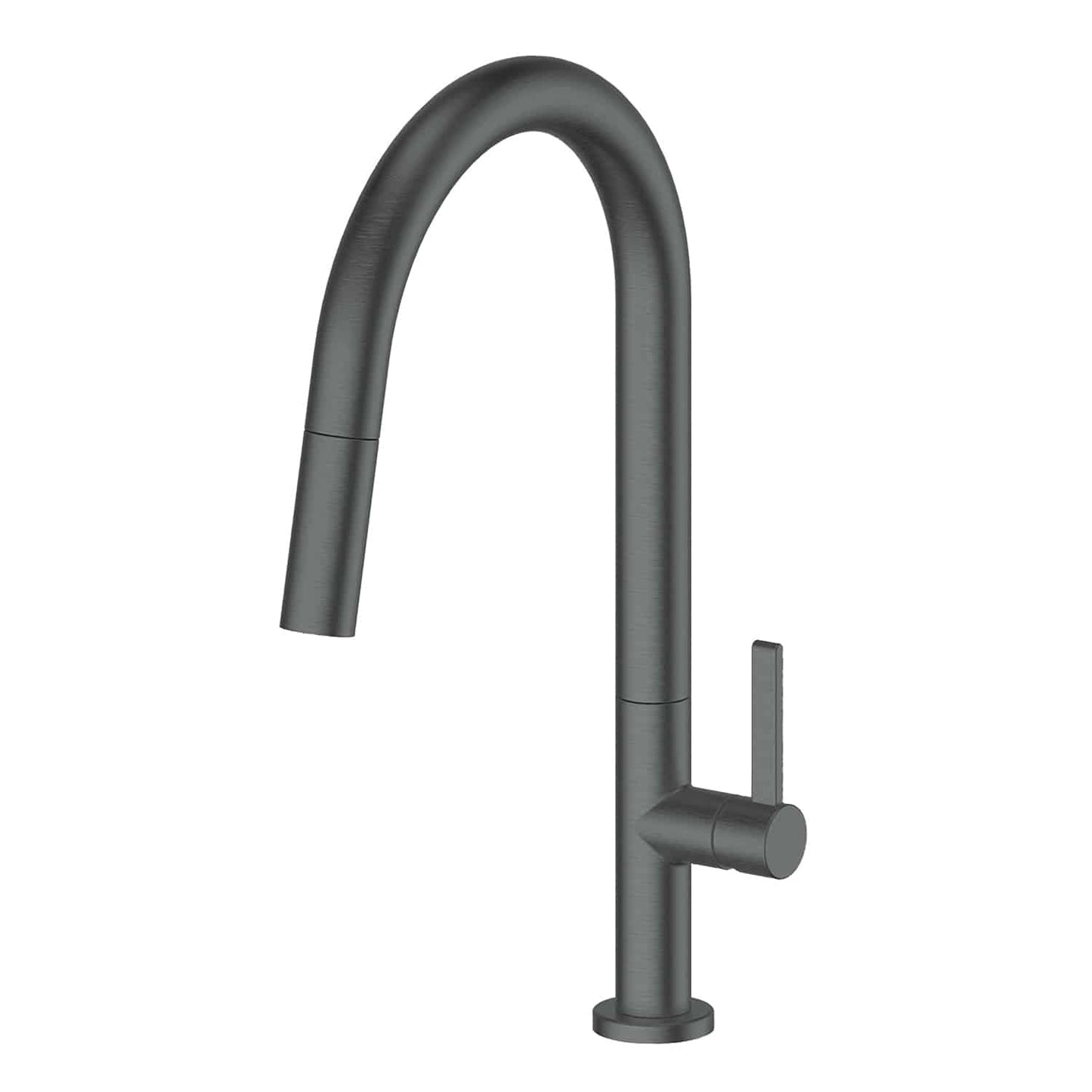 Greens Luxe Pull-Down Sink Mixer Gunmetal