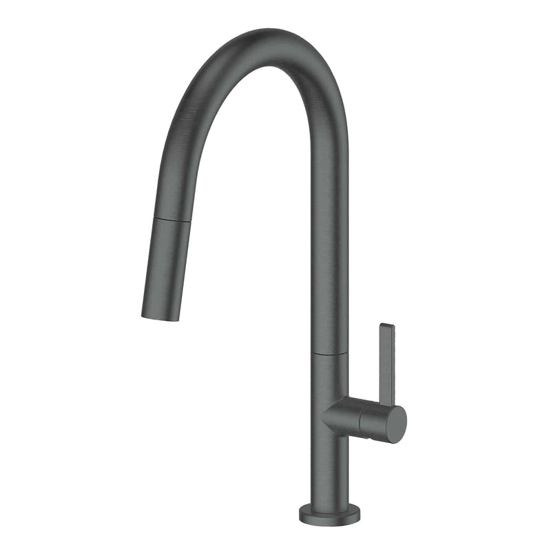Greens Luxe Pull-Down Sink Mixer Gunmetal