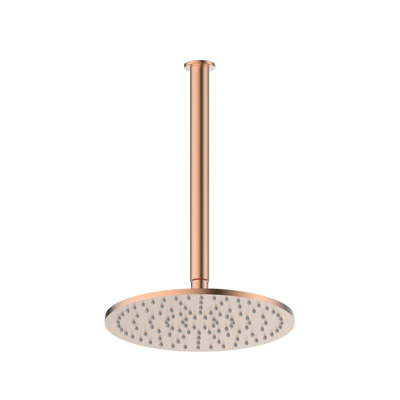 Greens Lavish Brass Ceiling Shower Brushed Copper