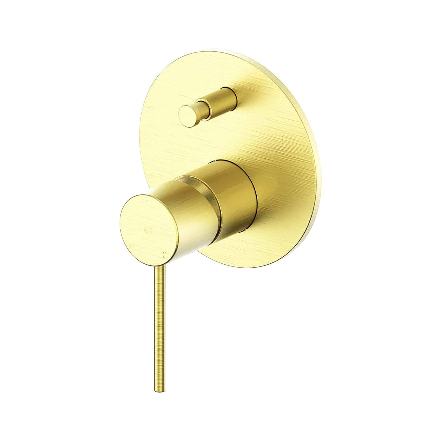 Greens Gisele Shower/Bath Diverter Mixer Brushed Brass