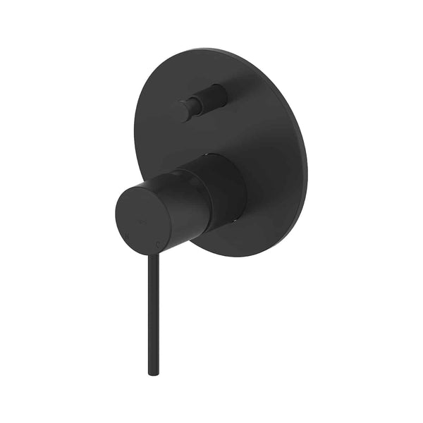 Greens Gisele Shower/Bath Diverter Mixer Matte Black