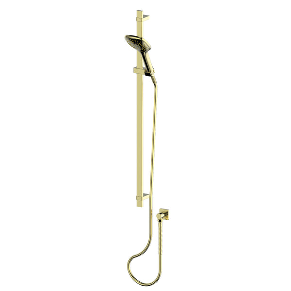 Greens Skyla AirFlo™ Rail Shower Brushed Brass