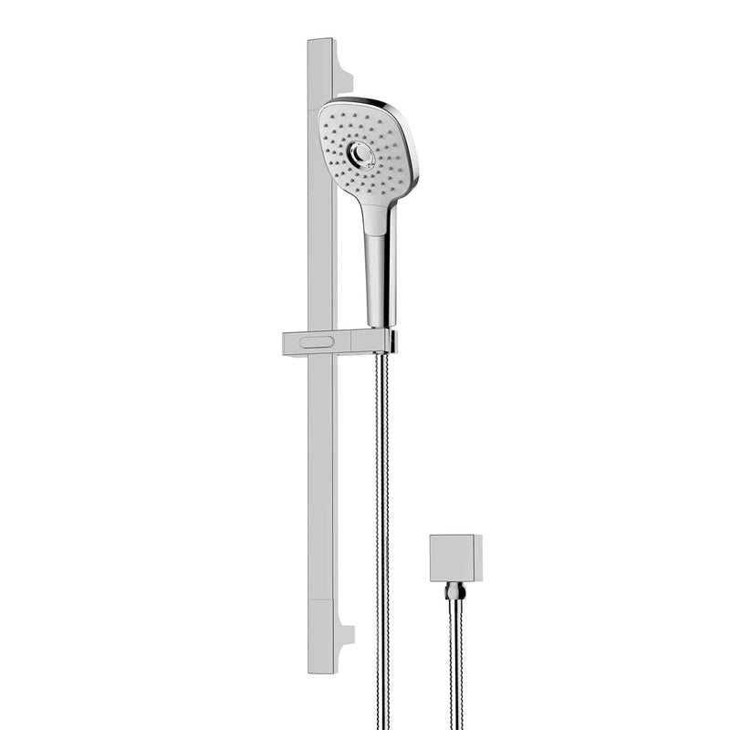 Greens Corban Adjustable Rail Shower Chrome