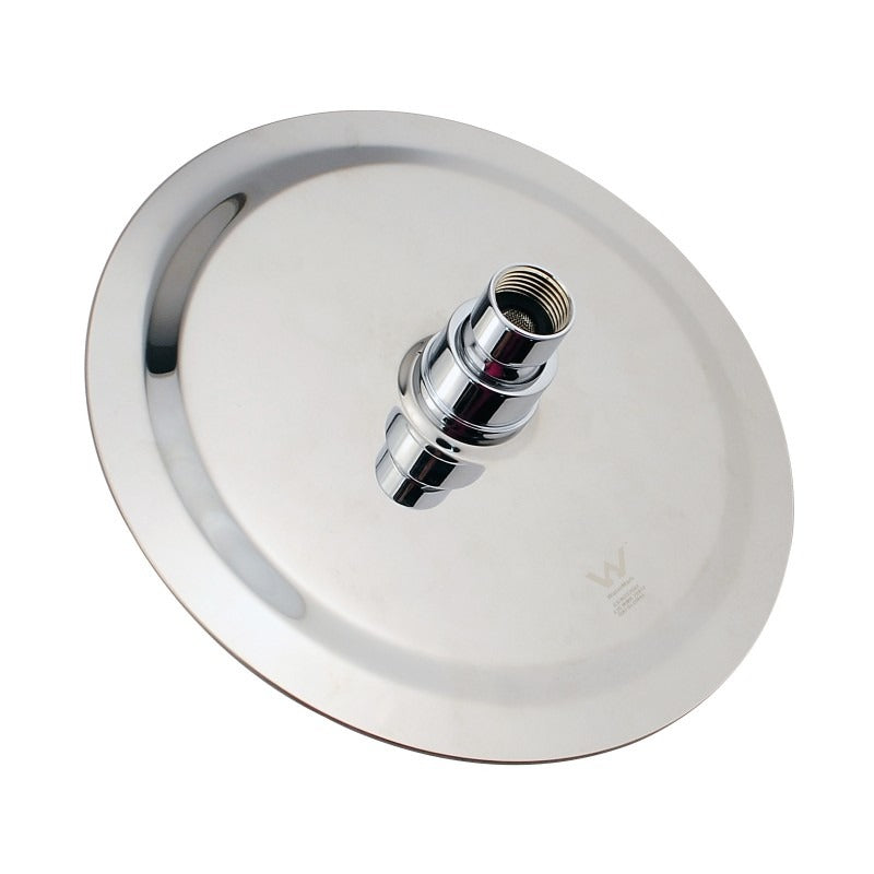 Aquaperla 300mm 12" Stainless Steel 304 Chrome Super-slim Round Rainfall Shower Head