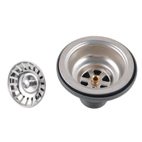 Aquaperla 710 x 450 x 205mm 1.2mm Dark Stainless Steel Handmade Double Bowls Top/Undermount Kitchen Sink - Grey