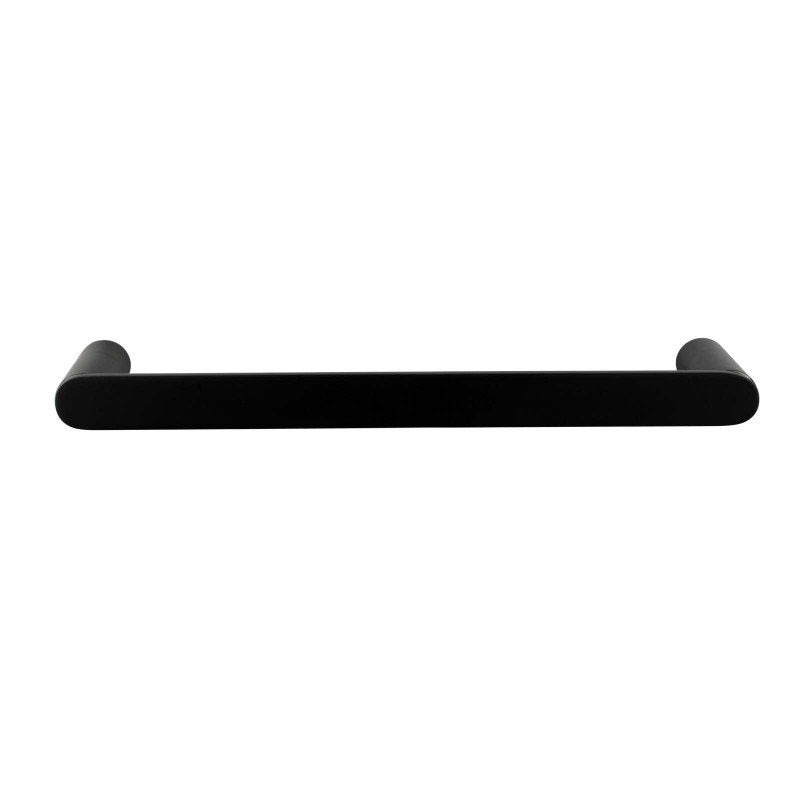 Rumia Black Single Towel Holder 300mm Stainless Steel 304 Wall Mounted