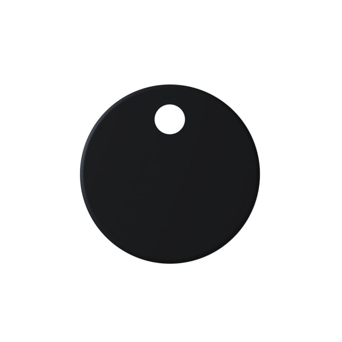 Matte Black Seat Hinge Covers for Slim Seats