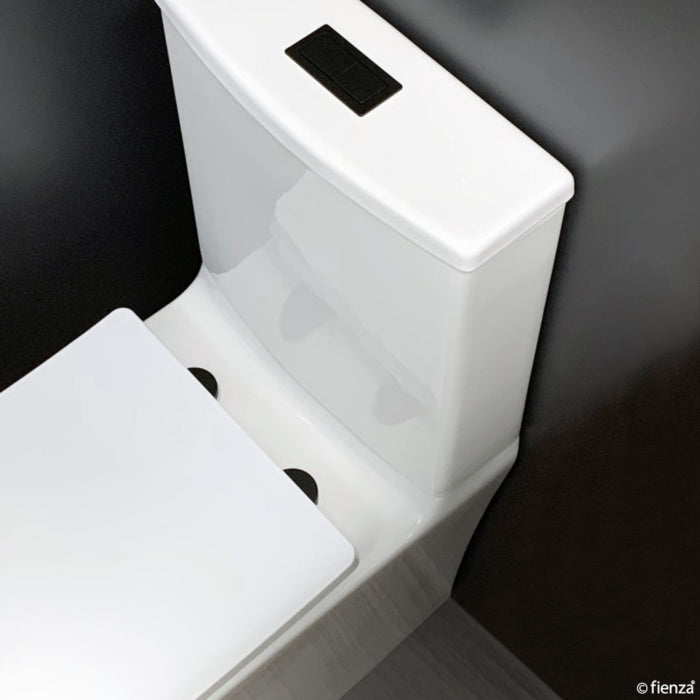 Matte Black Seat Hinge Covers for Slim Seats